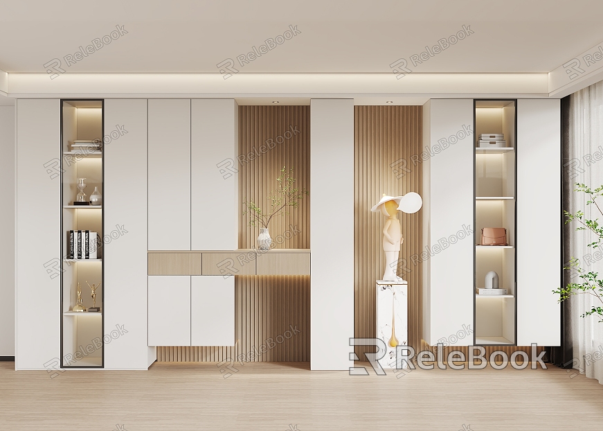 Modern Simple Shoe Cabinet Entrance Cabinet Shoe Cabinet Combination model