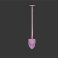 Sturdy Agricultural Equipment Shovel With Wooden Handle And Metal Blade For Farming