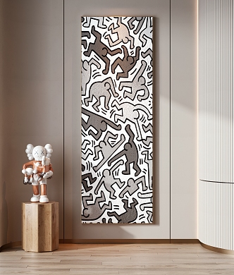 decorative painting 3d model