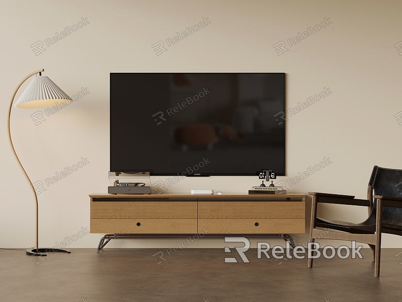 Silent Wind TV Cabinet model