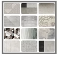 Square Carpets Featuring Diverse Geometric Patterns And Contemporary Textured Styles