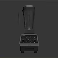 Modern Household Blender For Daily Use With Transparent Jar And Control Panel