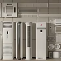 Different Types Of Air Conditioners And Fans With Various Designs And Styles