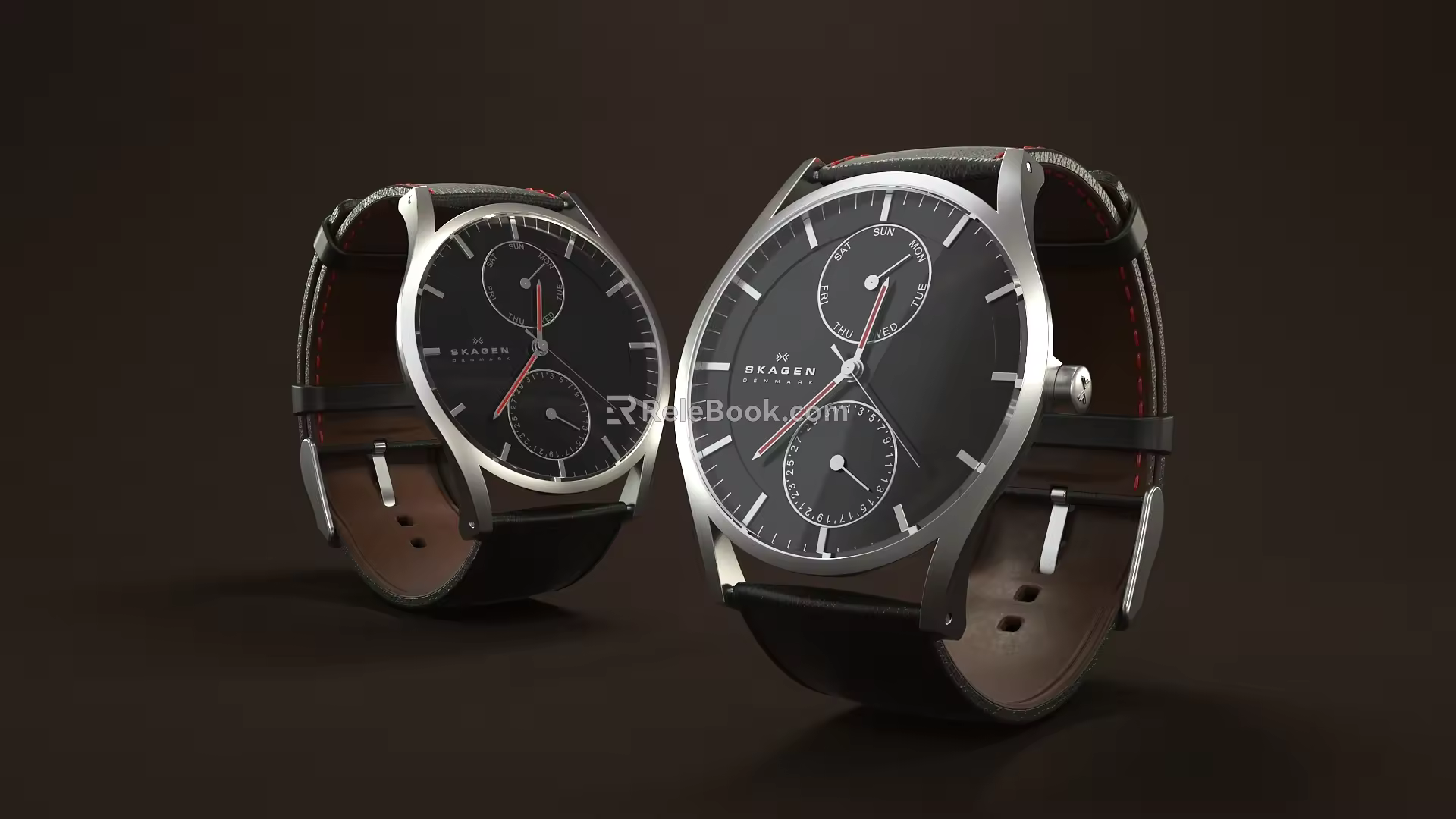 modern watch 3d model