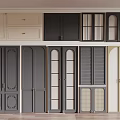 Various Cabinet Door Designs Featuring Different Styles Colors And Glass Panels