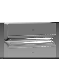 White AUX Wall Mounted Home Appliance With Modern Design For Cooling And Heating