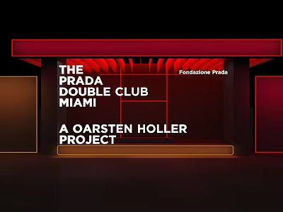 Prada Double Club Miami Art Installation by Olafur Höller Foundation Press Project 3d model