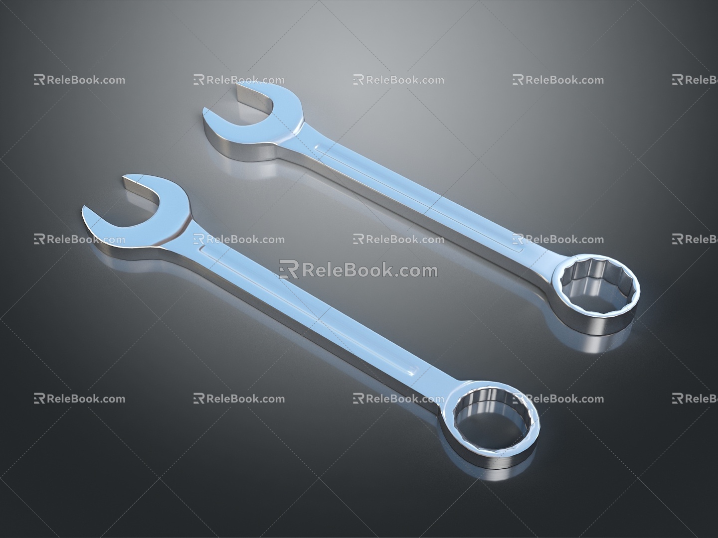 Wrench wrench hardware tool hex wrench repair tool items 3d model