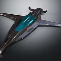 Modern Fighter Sci-fi Fighter 3d model