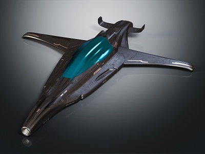 Modern Fighter Sci-fi Fighter 3d model