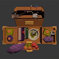 Medical Instruments Kit Containing Essential Surgical Tools And Sterile Supplies