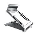 Sturdy Adjustable Metal Folding Stand With Durable Structure For Workbench Use 3d model