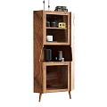 Log Locker Ornaments Wall Cabinet Bookcase Shoe Cabinet End View Desk Radio Cupboard Sideboard Decorative Cabinet 3d model