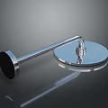 Polished Metal Round Base Stand With Smooth Surface And Stable Structure For Household Use