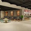 Bright Spacious Modern Restaurant Interior With Warm Wooden Decor And Comfortable Various Dining Areas