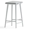 Nordic Bar Stool Milotti 3d model