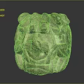Wooden Stone Carved Decorative Sculpture Featuring Intricate Texture And Detailed Patterns
