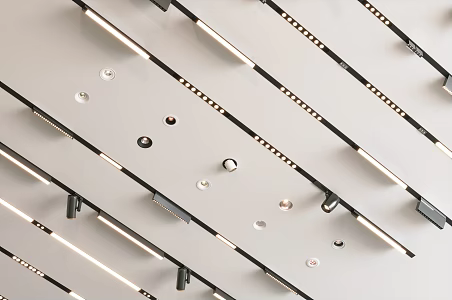 Modern Magnetic Lights Track Lights 3d model