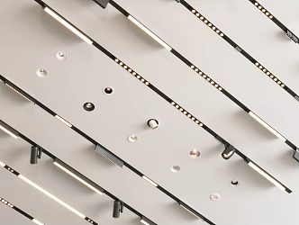Modern Magnetic Lights Track Lights 3d model