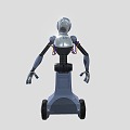 Robot Intelligent Robot Science Fiction Robot Future Robot 3d model