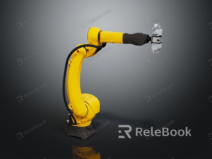 Modern Robot Arm Robot Arm Mechanical Arm Robot Arm Robot Head model