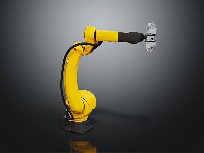 Modern Robot Arm Robot Arm Mechanical Arm Robot Arm Robot Head 3d model