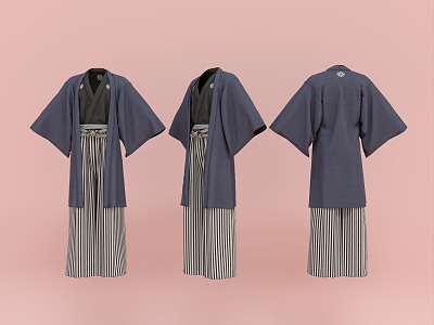 Kimono 3d model