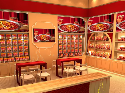 Sturdy Exhibition Tables And Chairs For Trade Show Booth Display Setup 3d model