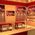 Sturdy Exhibition Tables And Chairs For Trade Show Booth Display Setup