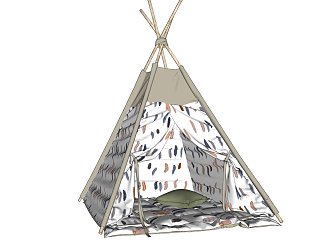 Nordic Tent Children's Tent 3d model