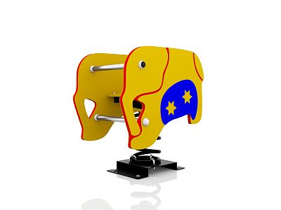 Modern Rocking Horse 3d model