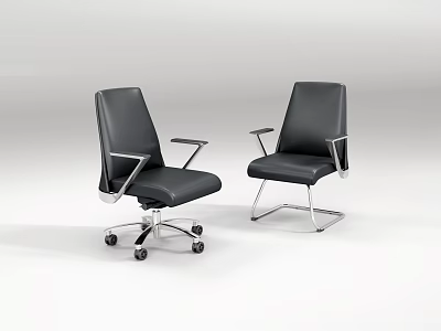 Modern Office Chair Class Chair Class Chair Conference Chair Swivel Chair Boss Chair Manager Chair Table Front Chair Staff Chair Leather Chair Reception Chair Reception Chair 3d model