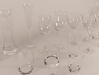 glass bottle 3d model