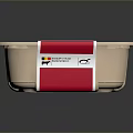 Dog Food Storage Container With Label QR Code And Sealed Lid Design