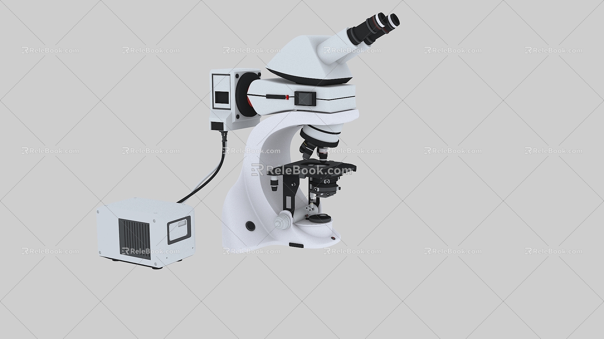 Microscope 3d model