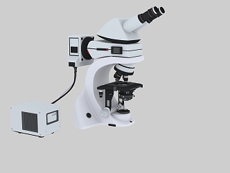 Microscope 3d model