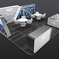 Modern Exhibition 3d model