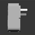Modern White Smart Switch Socket Panels With Button And Socket Design