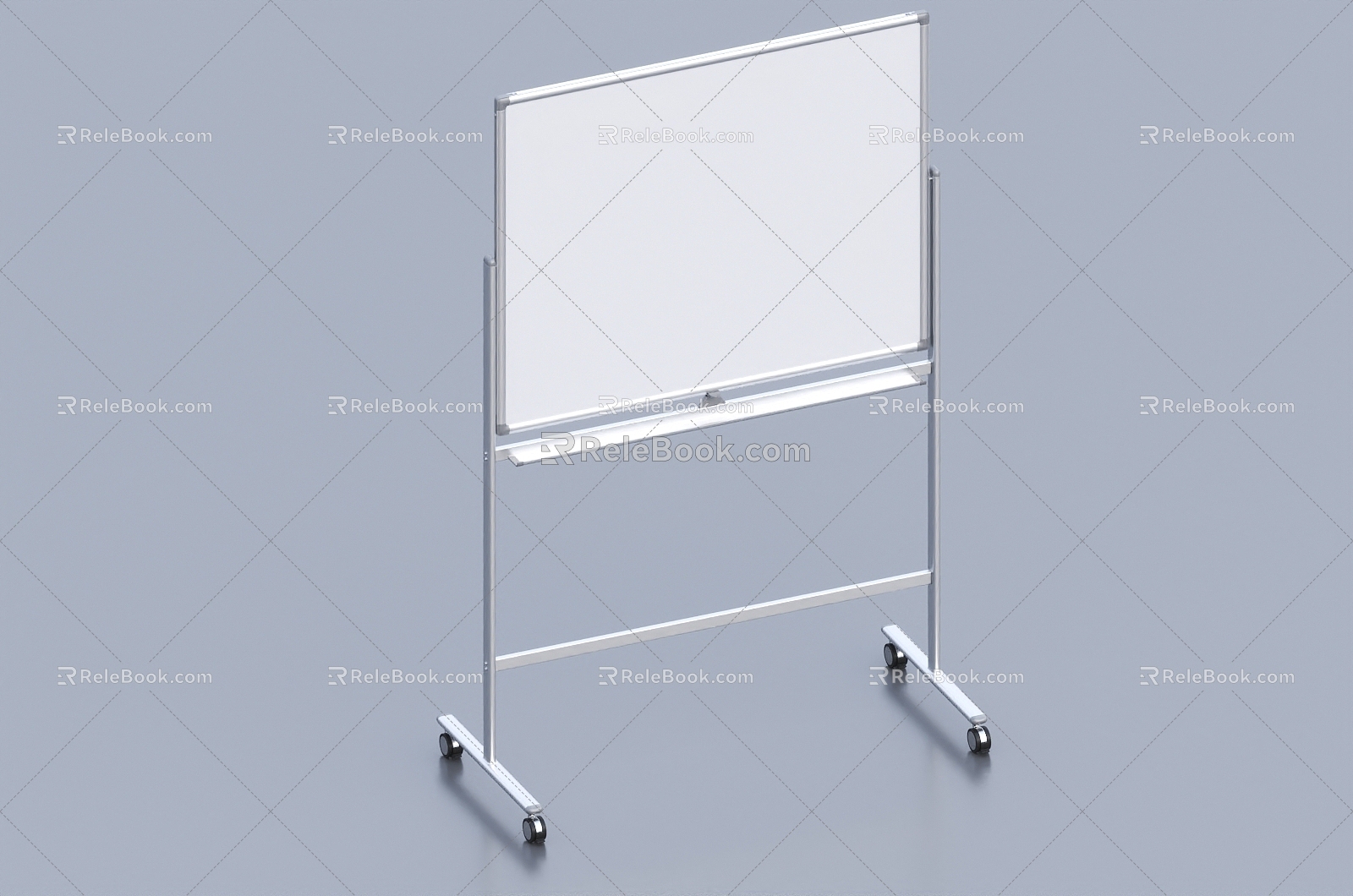 Whiteboard Blackboard Noteboard Office Supplies Data Drawings 3d model