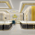 Lao Fengxiang Jewelry Store 3d model