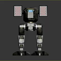 Mech Warrior Mech Soldier Machine Battlearm Mechanical Battlearm Machine Fighter Robot 3d model