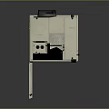 Industrial Oven With Open Door Showing Interior Components And Control Panel Gauges
