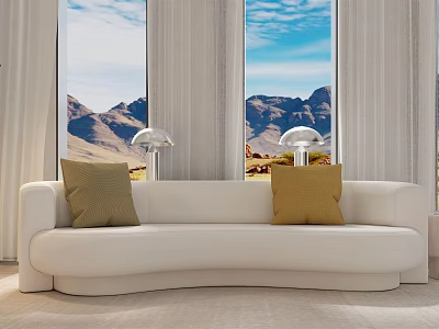 Modern Multiplayer Sofa Warm Sofa 3d model Modern Multiplayer Sofa Warm Sofa 3d model