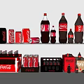 Coke Carbohydrate Drinks 3d model