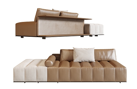 Modern chaise longue 3d model