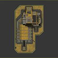 Futuristic Yellow Function Vehicle With Advanced Structure