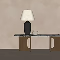 Quiet Table Lamp 3d model