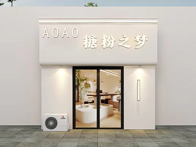 Sweet shop 3d model