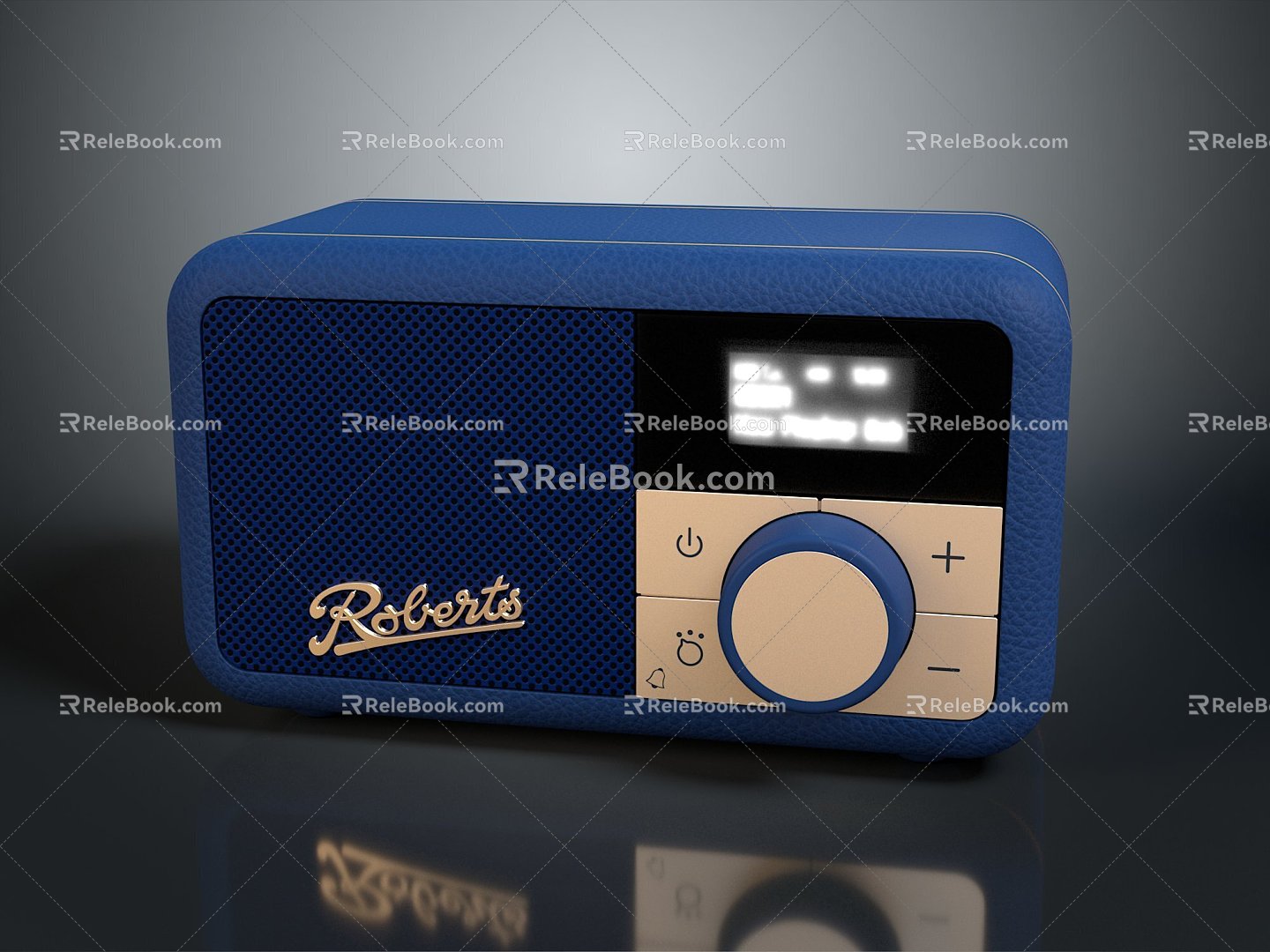 Radio Portable Radio Desk Radio Full Band Radio AC Radio 3d model