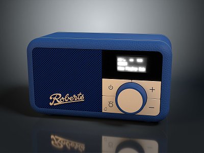 Radio Portable Radio Desk Radio Full Band Radio AC Radio 3d model